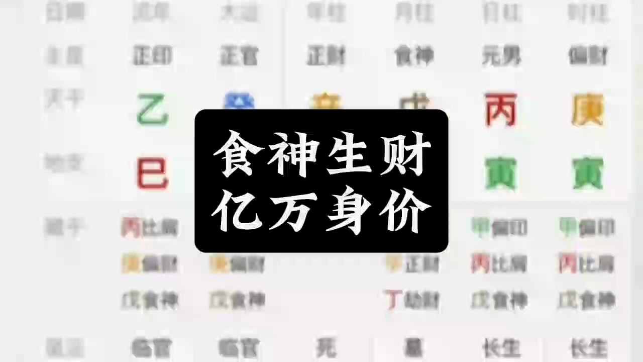 生辰八字食伤(八字食伤的含义)