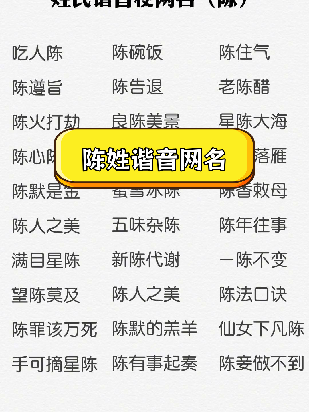 陈末名字测试