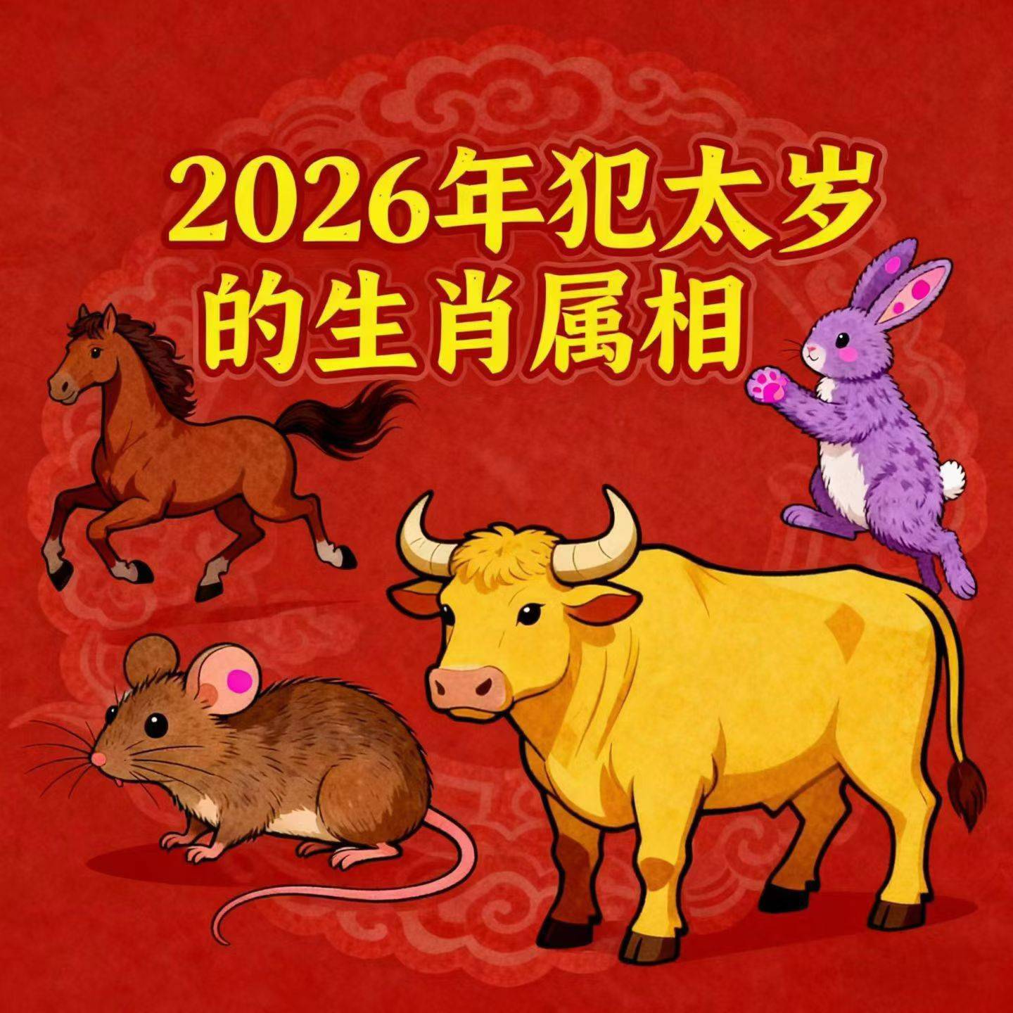 害太岁属相