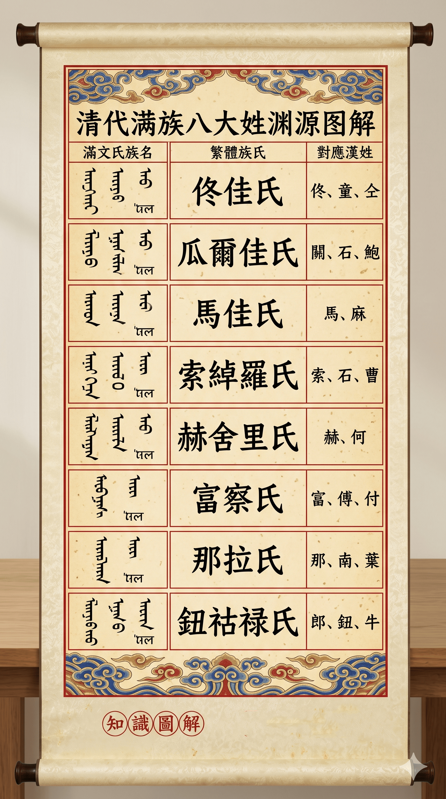 三个已经灭绝的姓 三个已经灭绝的姓