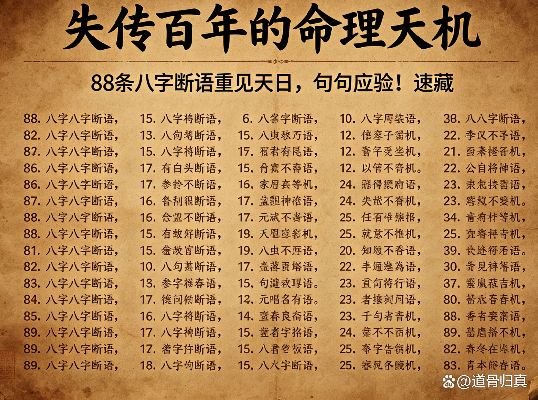 天机八字命理 天机八字命理