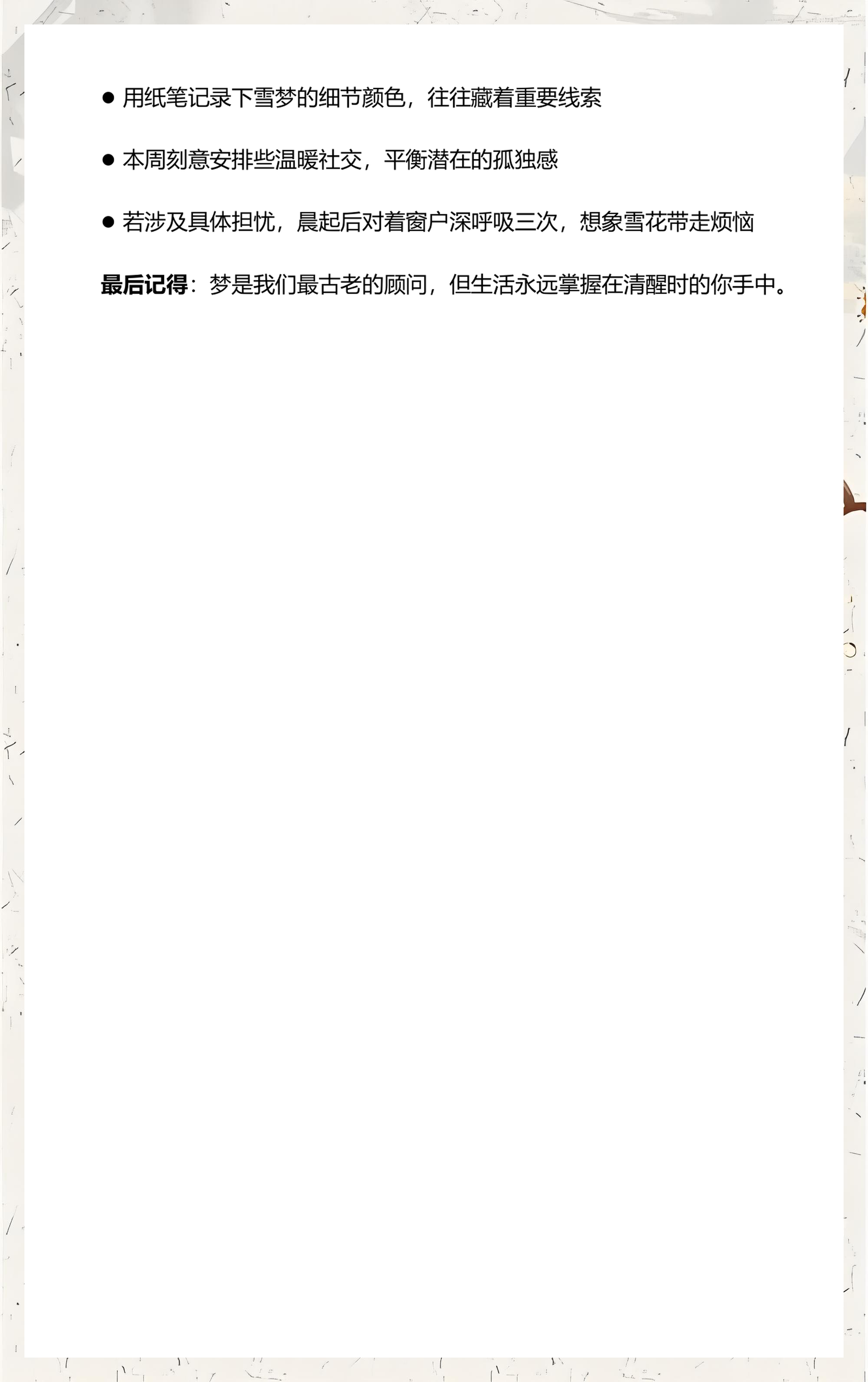 周公解梦下雪的吉祥寓意 周公解梦下雪的吉祥寓意