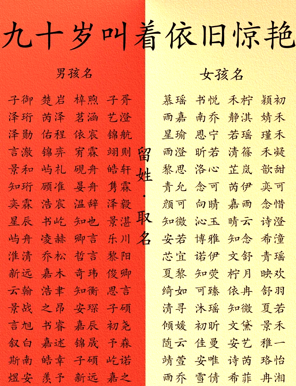 姓名男孩名字 姓名男孩名字