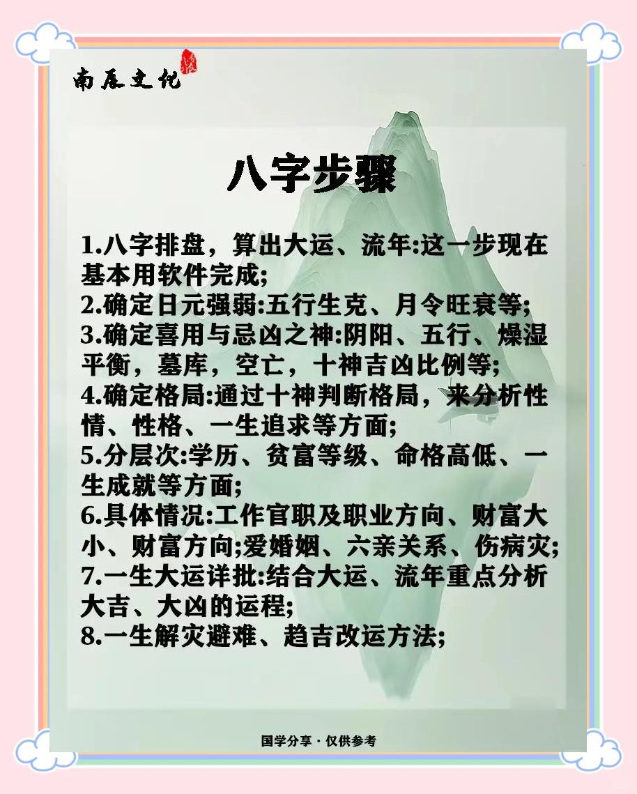 四柱八字命理术语解释大全 四柱八字命理术语解释大全
