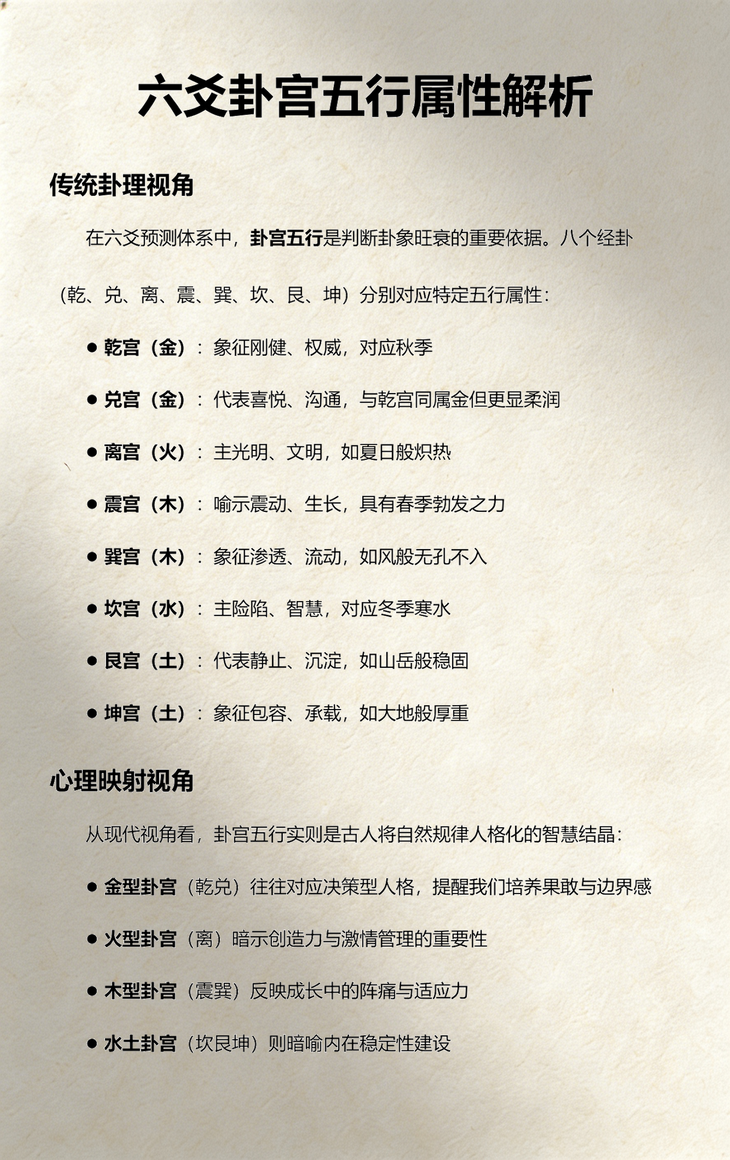 看卦讲究的是什么 看卦讲究的是什么