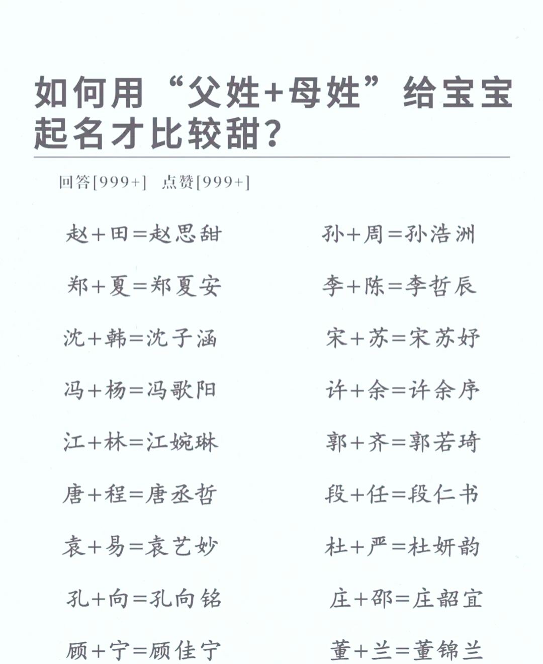 详细姓氏如何 详细姓氏如何