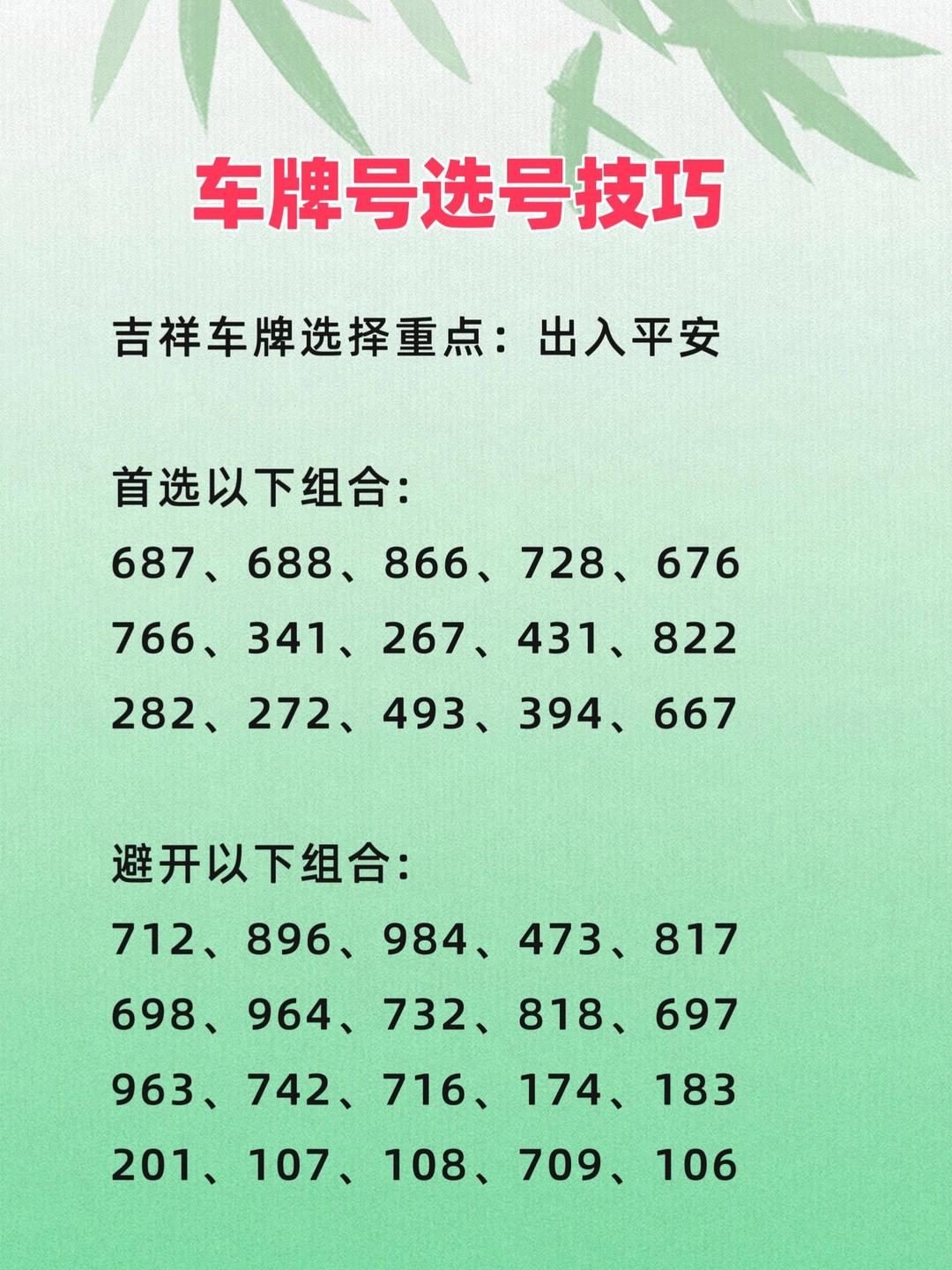 车牌号数字五行怎么看 车牌号数字五行怎么看