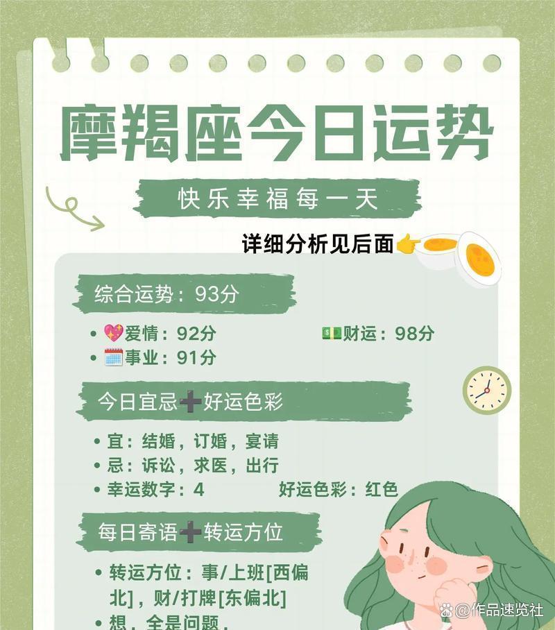 第一星座女生星座运势怎么更新