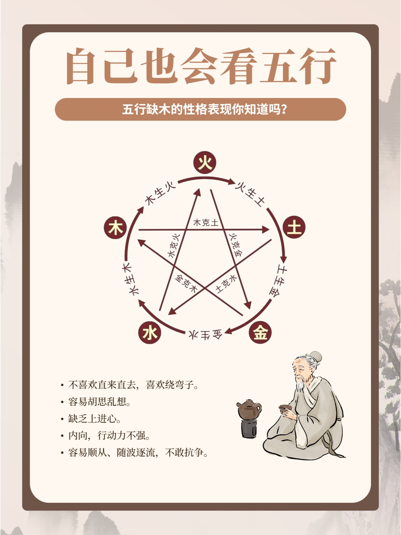 免费测算八字五行