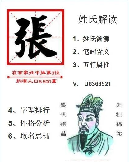 百家姓张排名第几位了啊