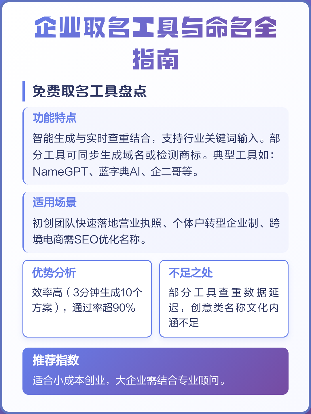 工具起名