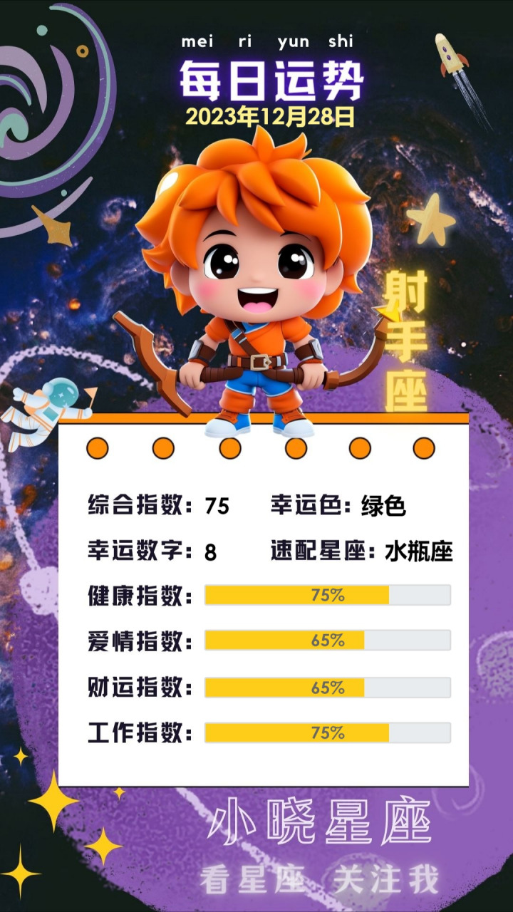 运势查询今日星座