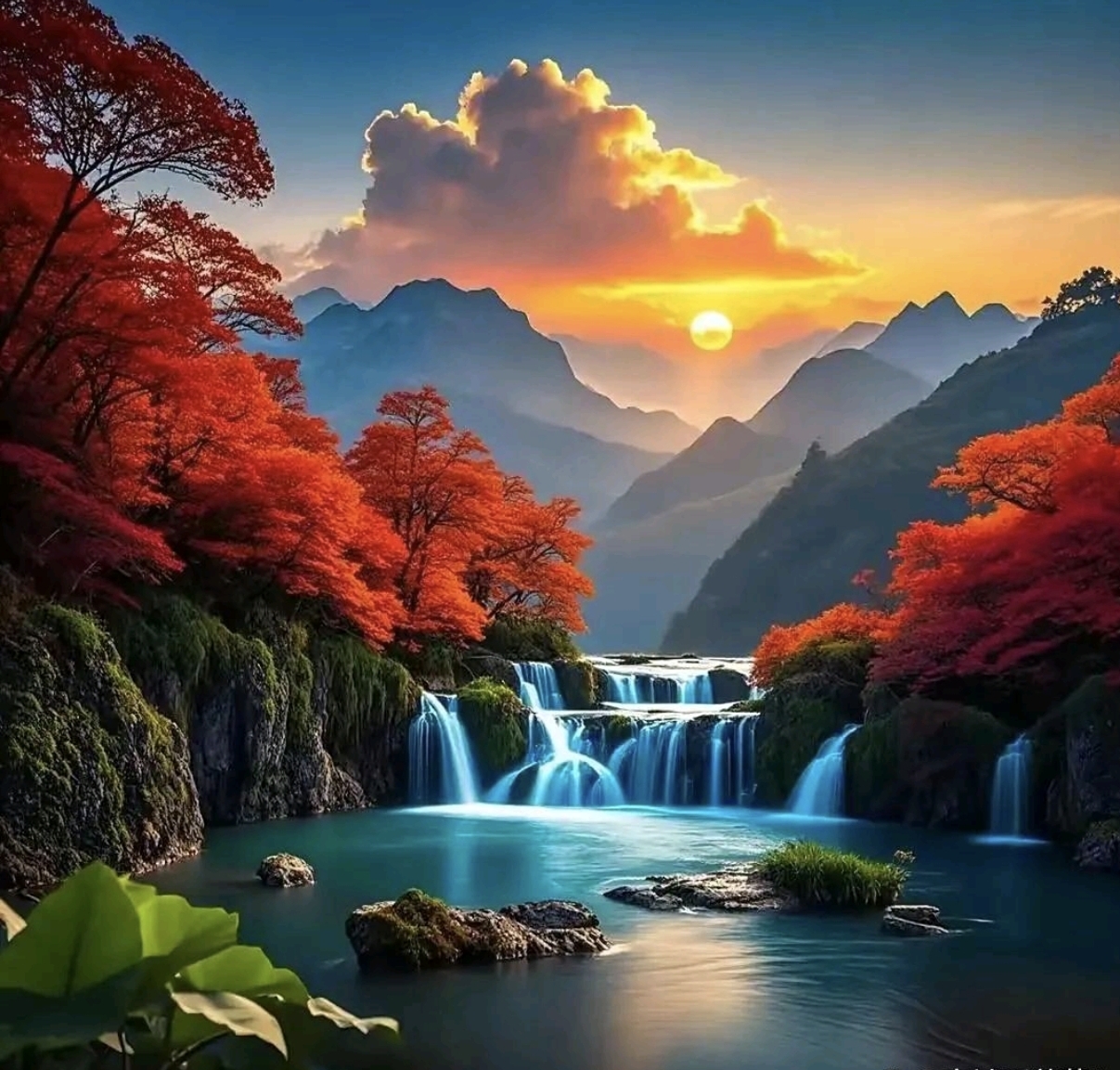 十大最旺财山水图片