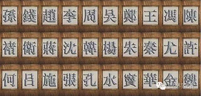 稀有姓氏排行 稀有姓氏排行
