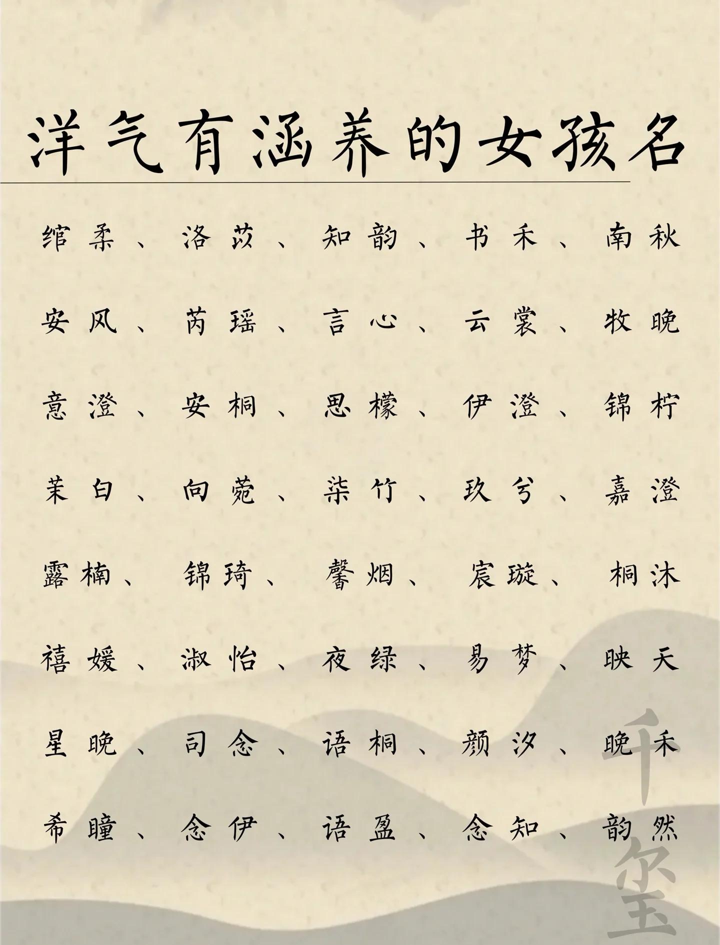百家姓取名字张家姑娘取名字