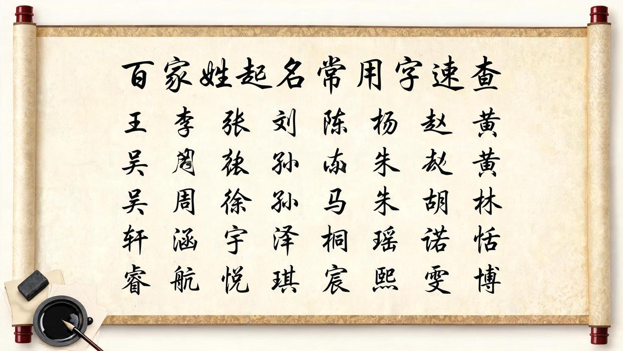 所有百家姓大全 所有百家姓大全