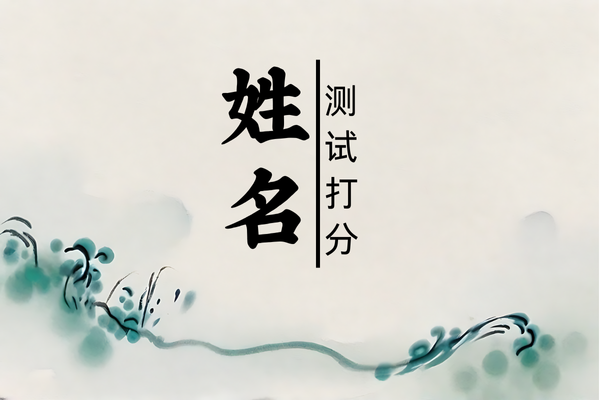 姓名打分免费查询测试
