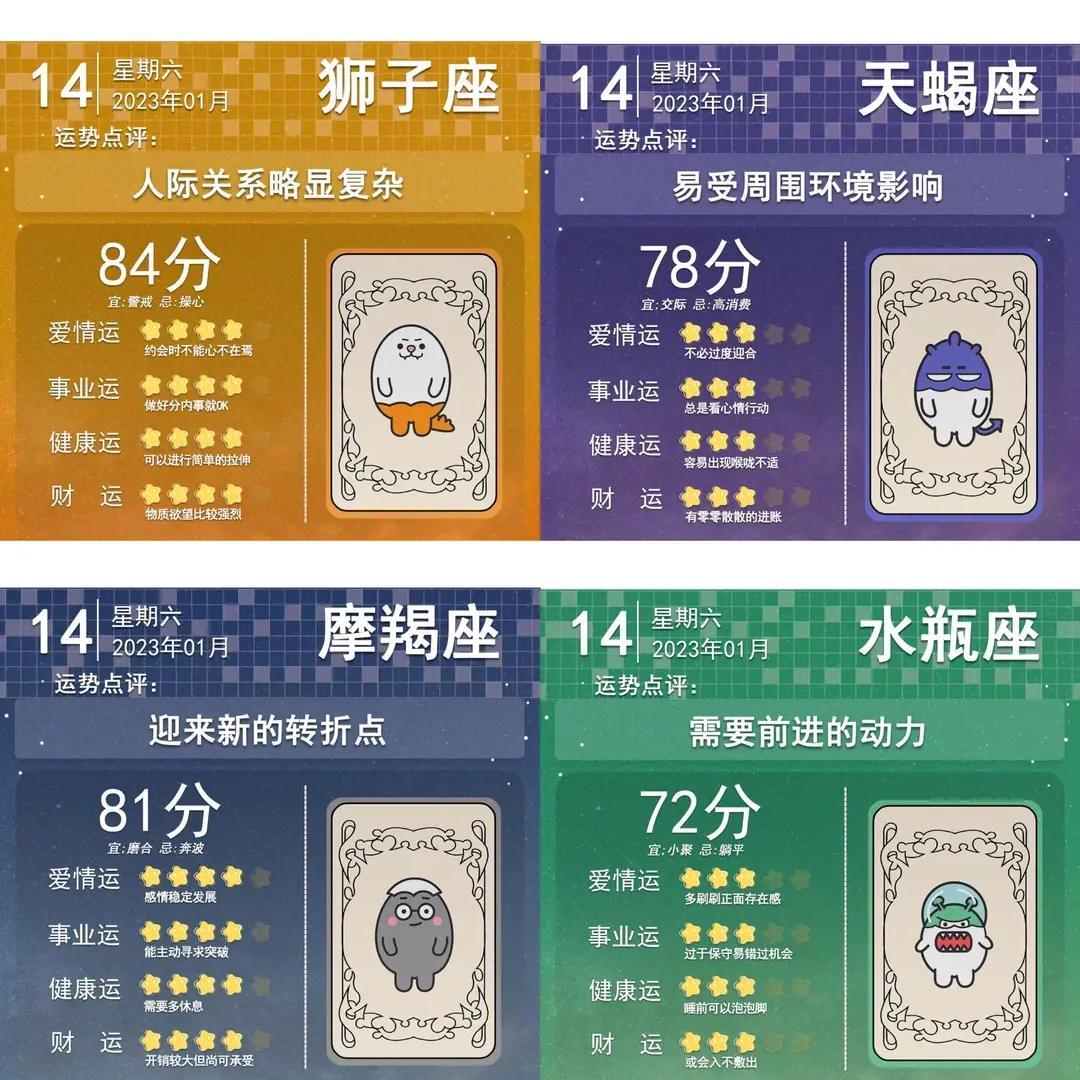 摩羯星座运势 摩羯星座运势