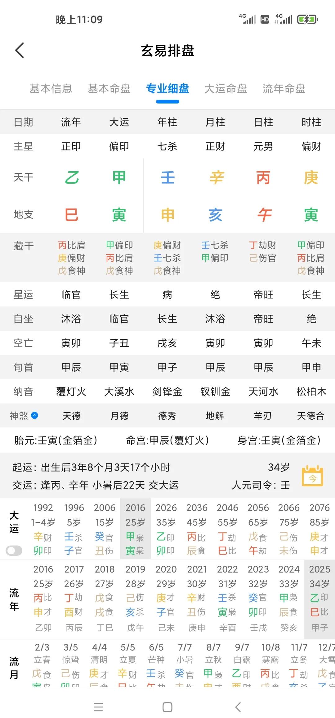 免费八字今日运势解析