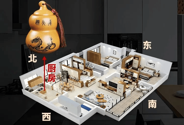 坐北朝南的厨房大忌