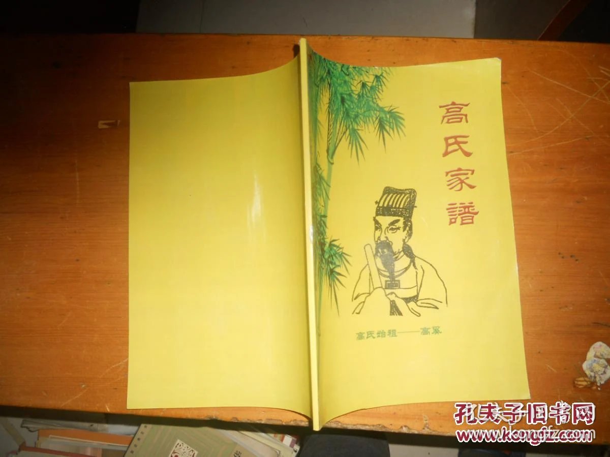 高姓家谱完整列表