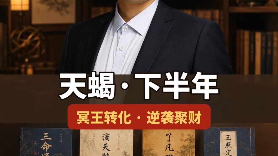 天蝎座下半年运势大揭秘