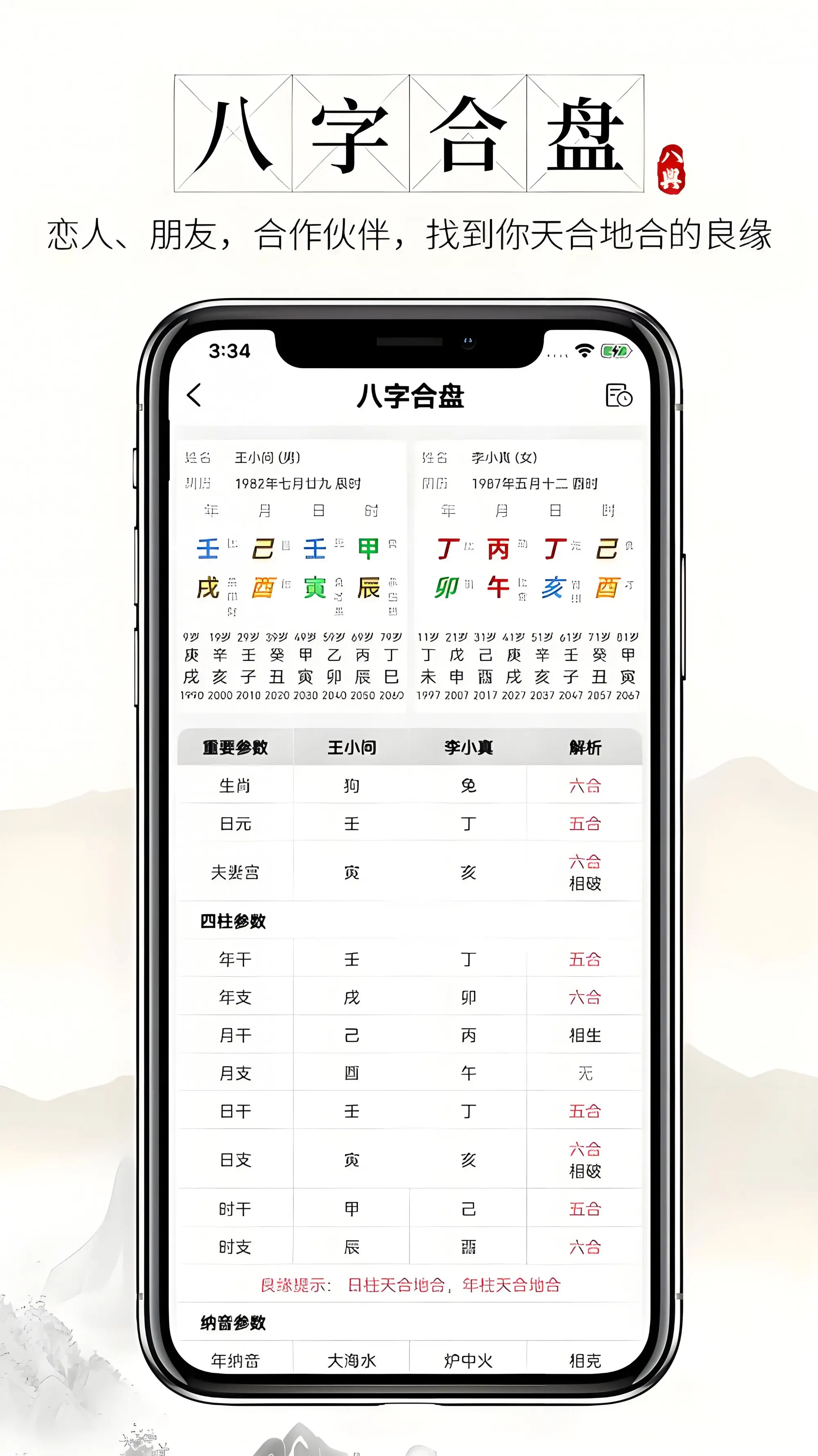 生辰八字排盘在线工具
