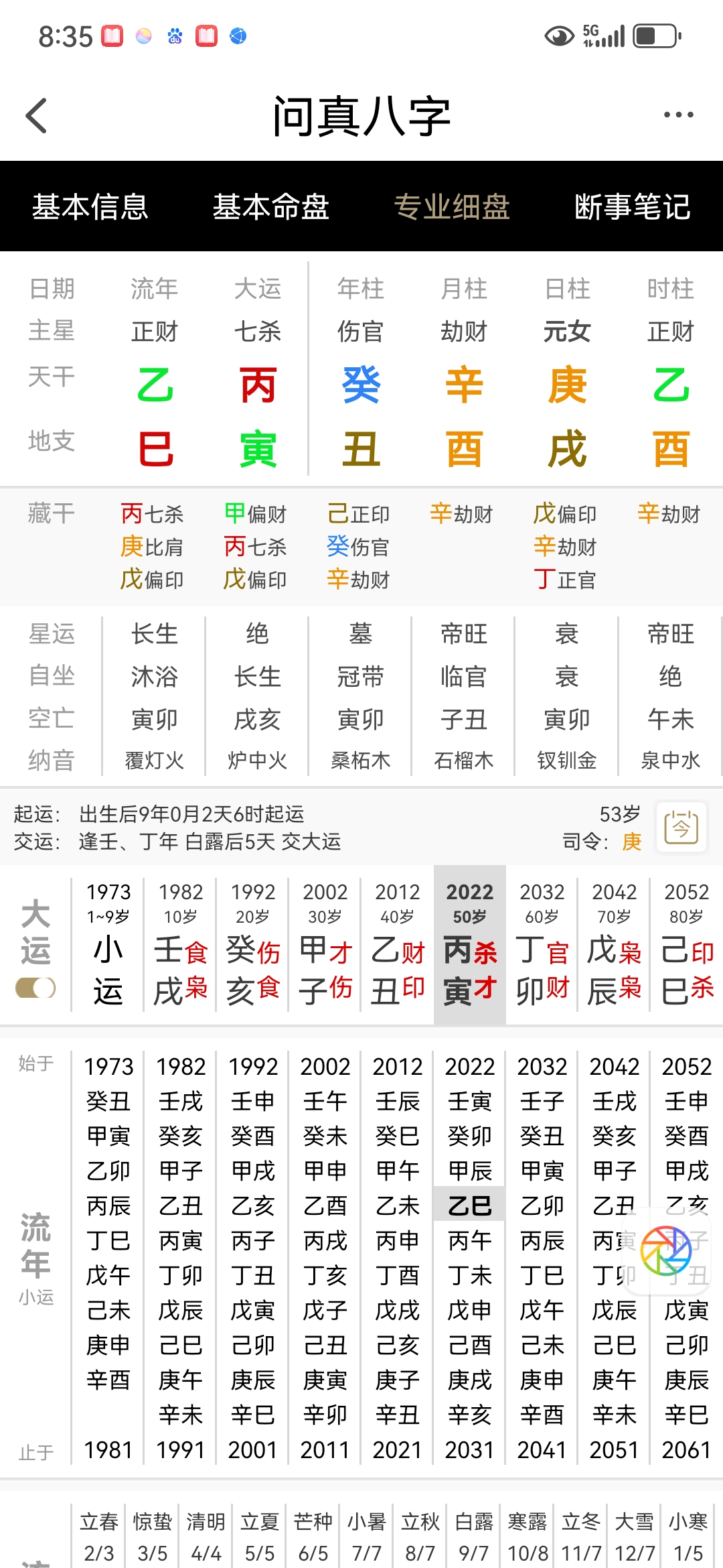 本月运命