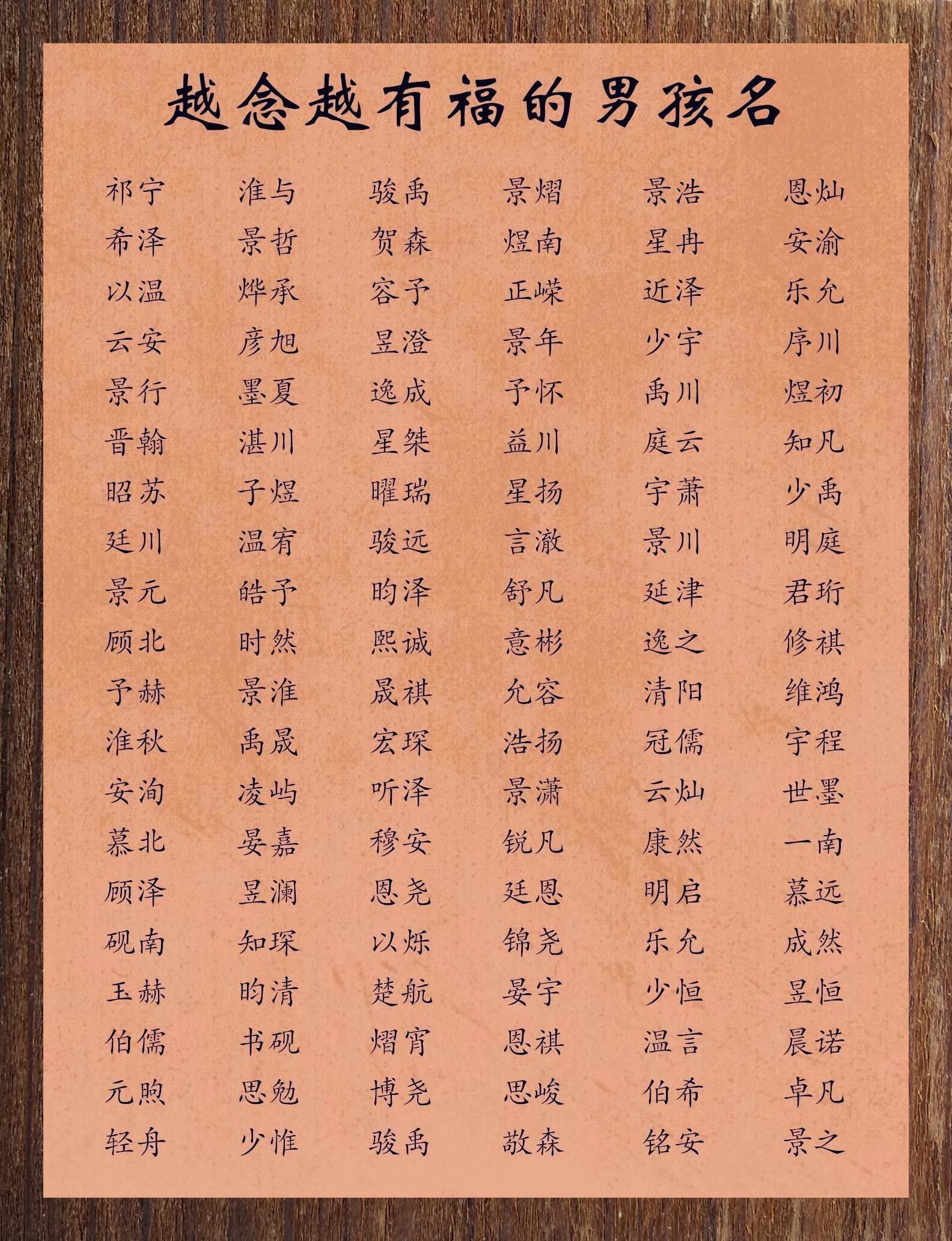 蔡氏起名字大全男孩(蔡姓男孩大气好听名字)