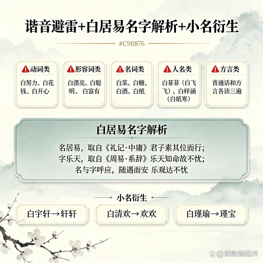名字谐音避坑指南(名字的谐音有什么含义和寓意)