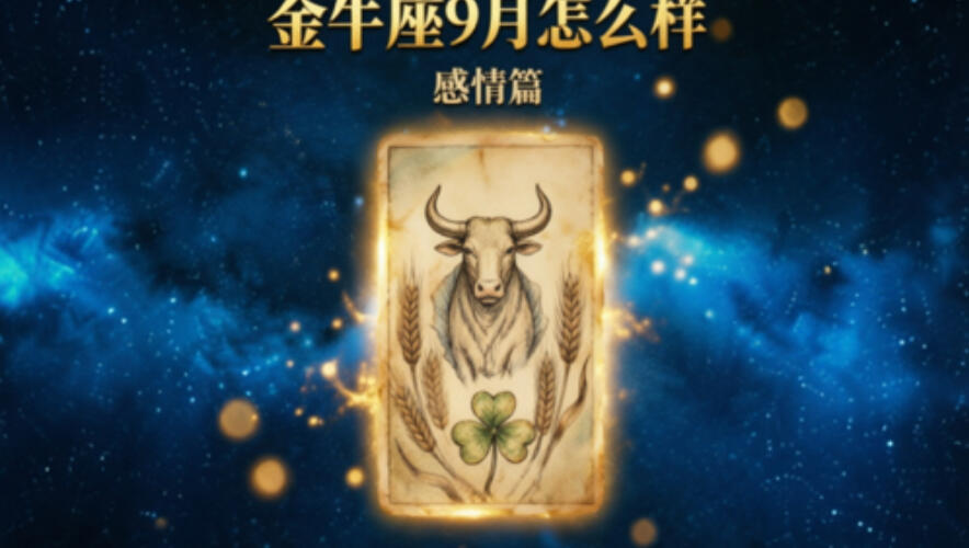 金牛座9月运势怎么样呢(金牛座9月运势详情每日详情)