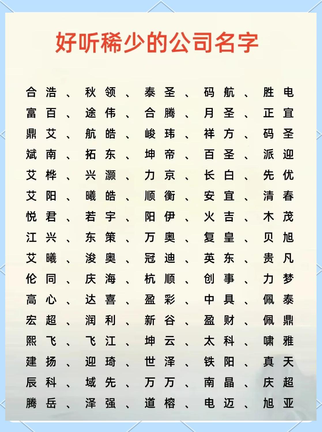 企业起名测吉凶(企业名字吉凶免费测试)