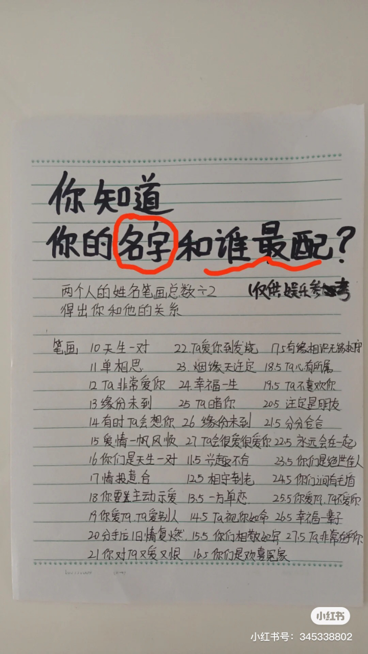 姓名测试网免费查询(姓名测试免费查询入口)