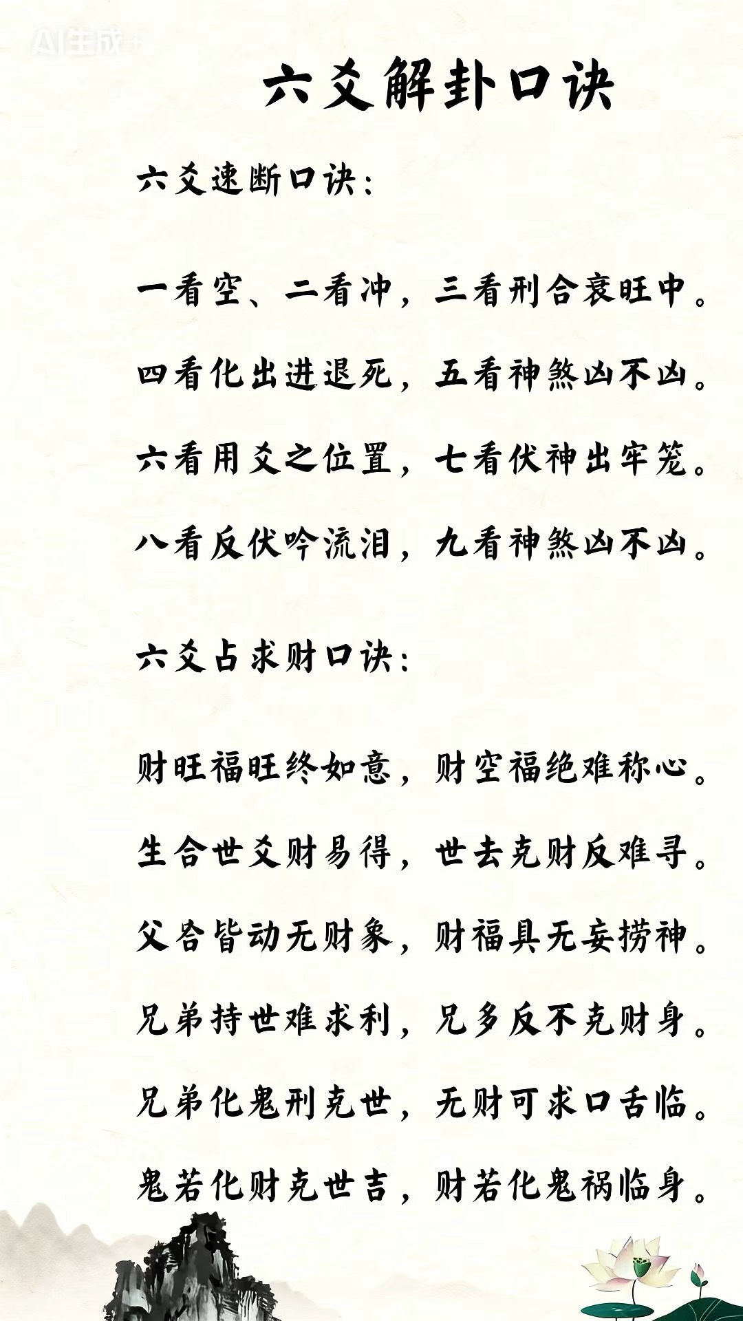 易经占卦解卦教学(易经解卦最简单三个方法)