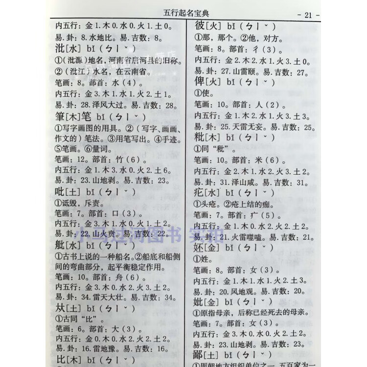 包含免费生辰八字五行查询起名的词条