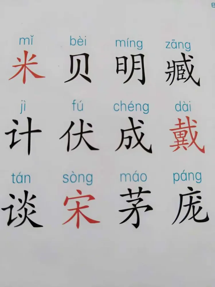 关于新百家姓前1000名单的信息