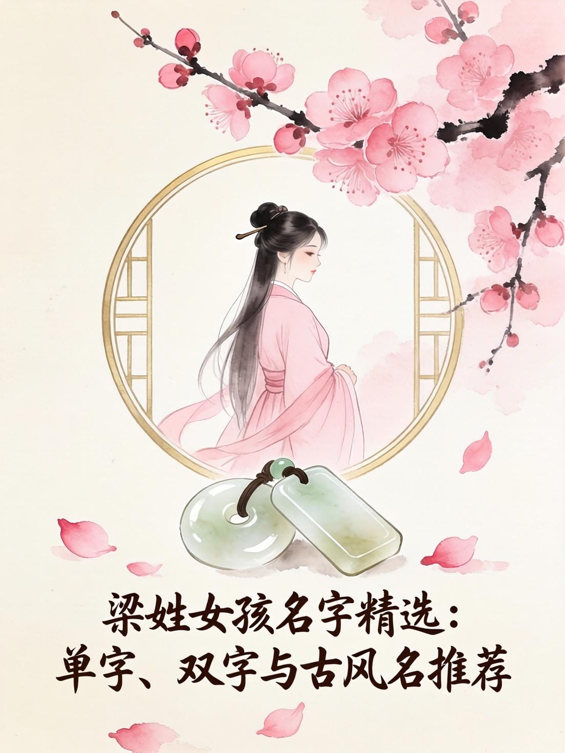 梁姓寓意好的女孩名字(梁姓女孩的寓意和象征)