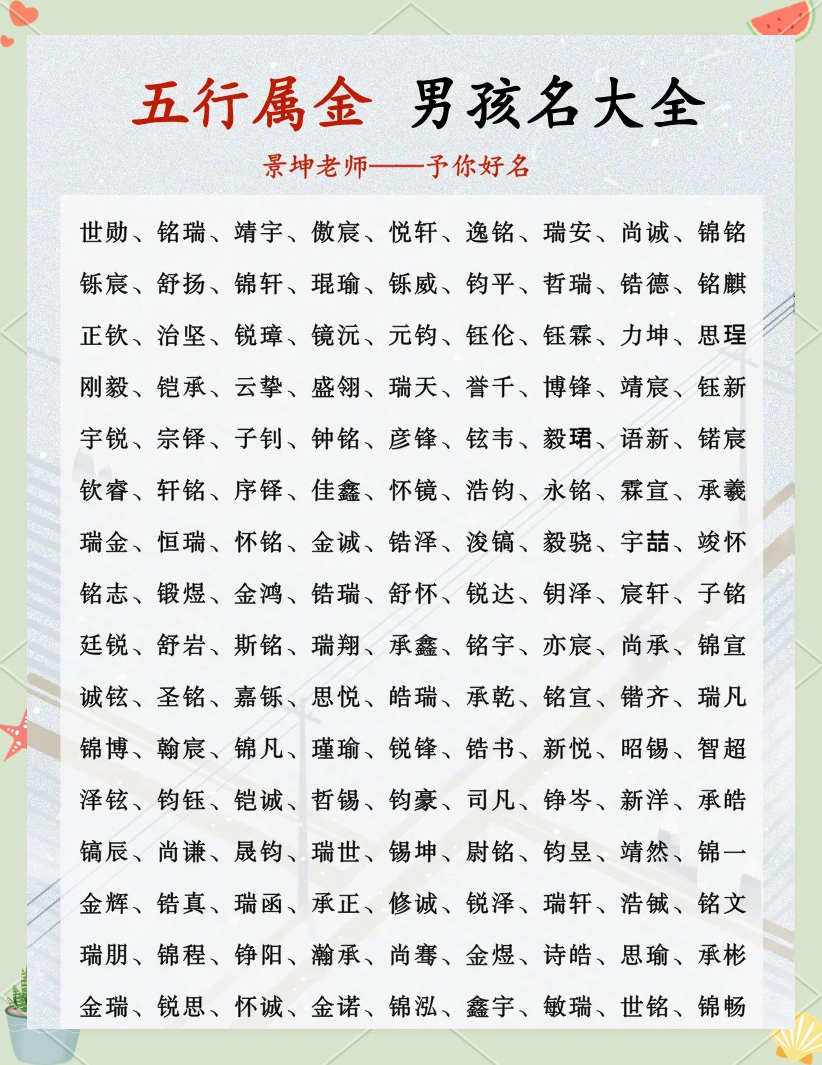 名字五行属性查询大全(名字五行属性查询大全表) 名字五行属性查询大全(名字五行属性查询大全表)