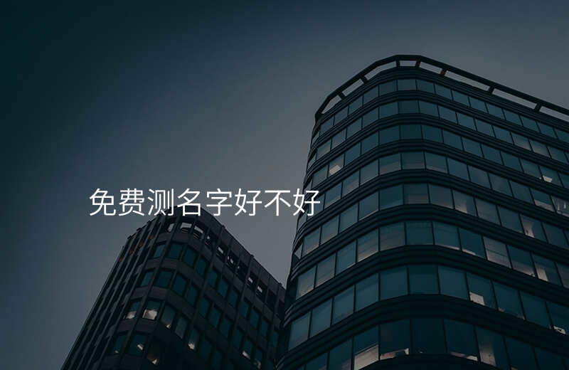 起名测名服务(起名测名免费工具)