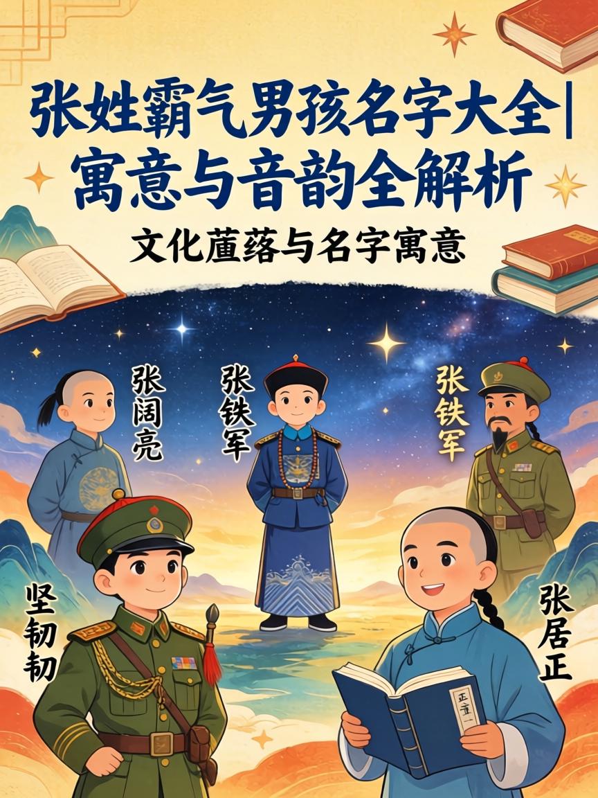 张姓名字大全男孩(张姓男孩20字霸气名字) 张姓名字大全男孩(张姓男孩20字霸气名字)