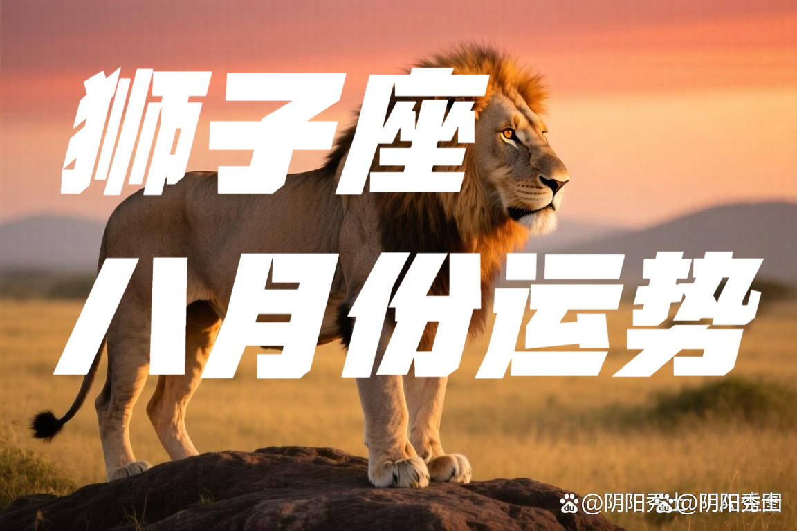 狮子座8月运势解析(狮子座2026年运势)