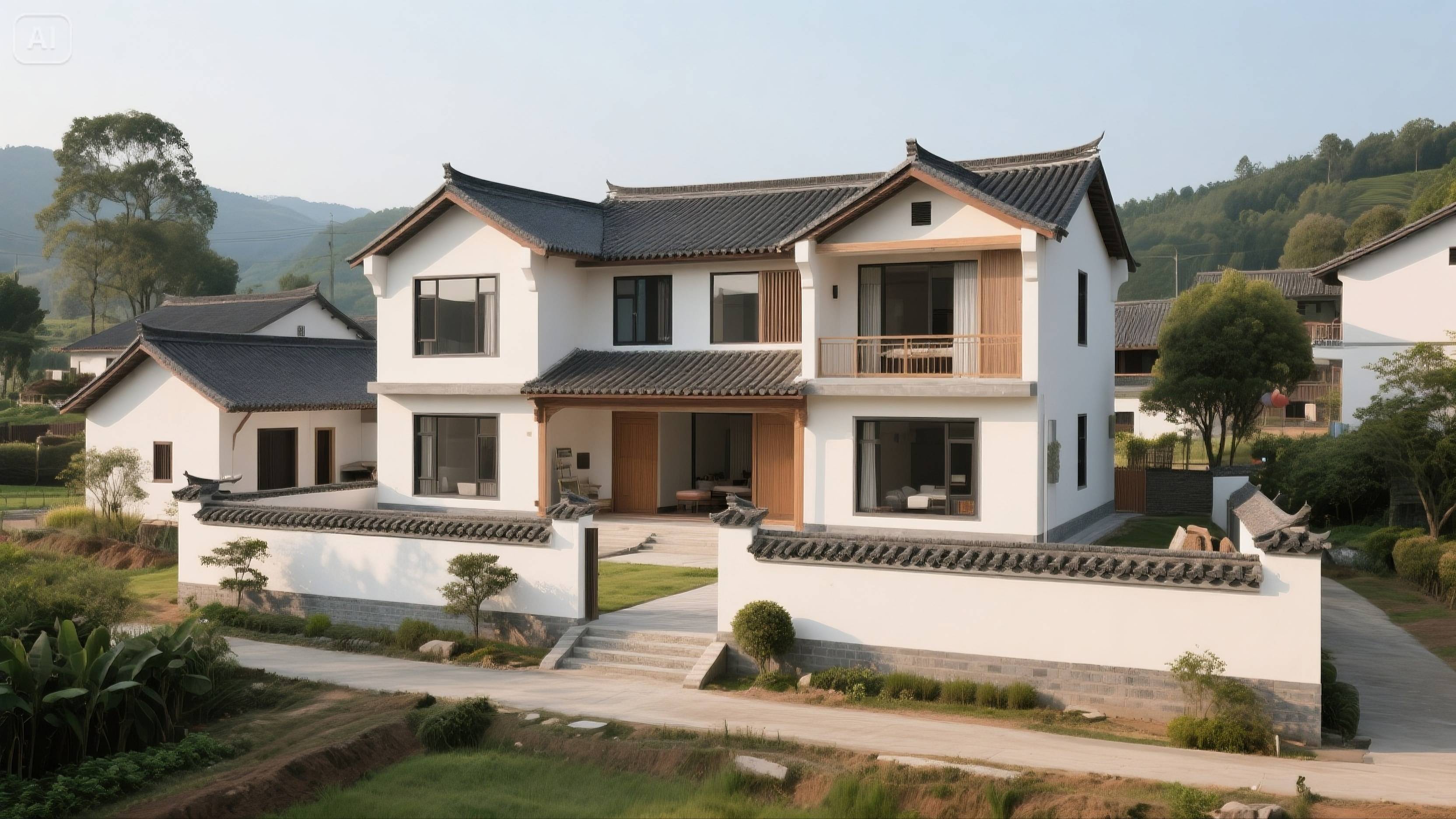 农村自建房风水布局图片(农村自建房风水布局图片大全)