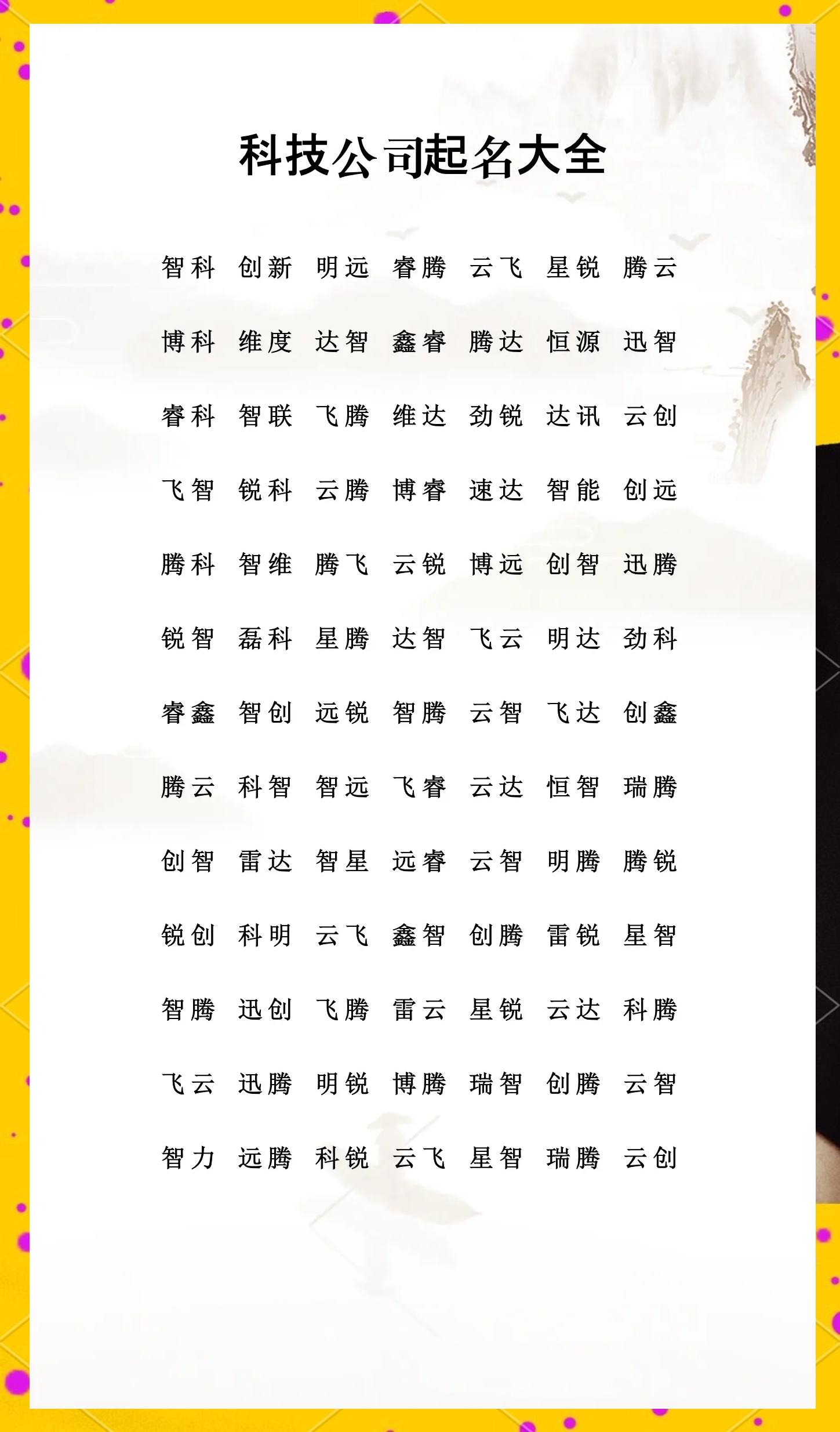 工作室起名免费网(吸金聚财的公司名字)