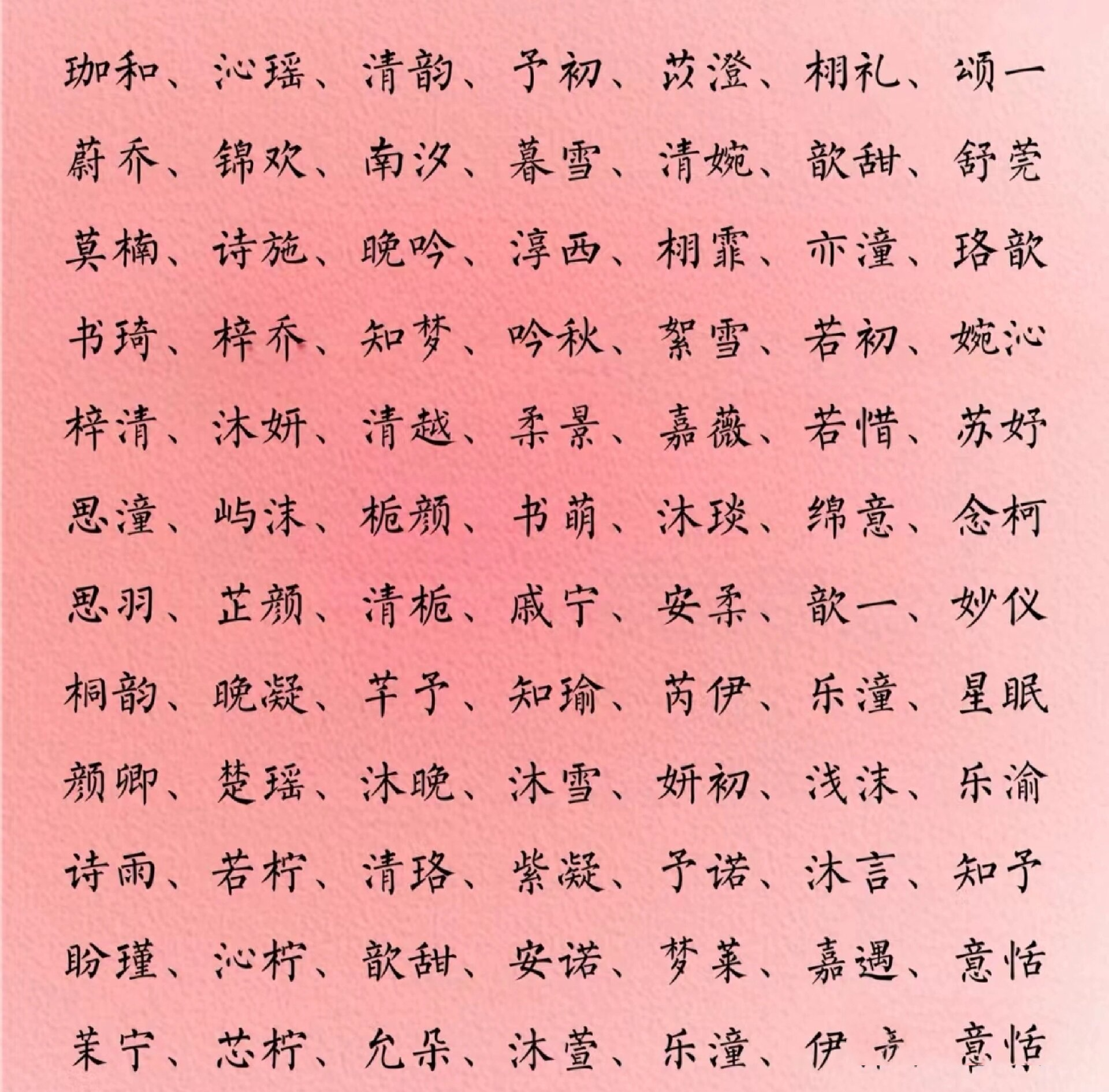 百家姓最好听的姓氏是什么(百家姓里好听的姓氏)