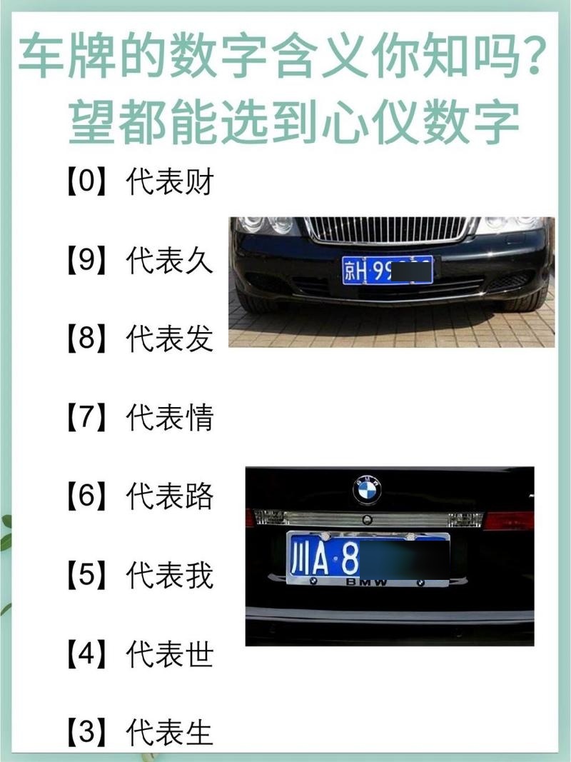 怎么选车牌号码吉祥号五行相生(10个最吉利的车牌号码车牌能从选吗)