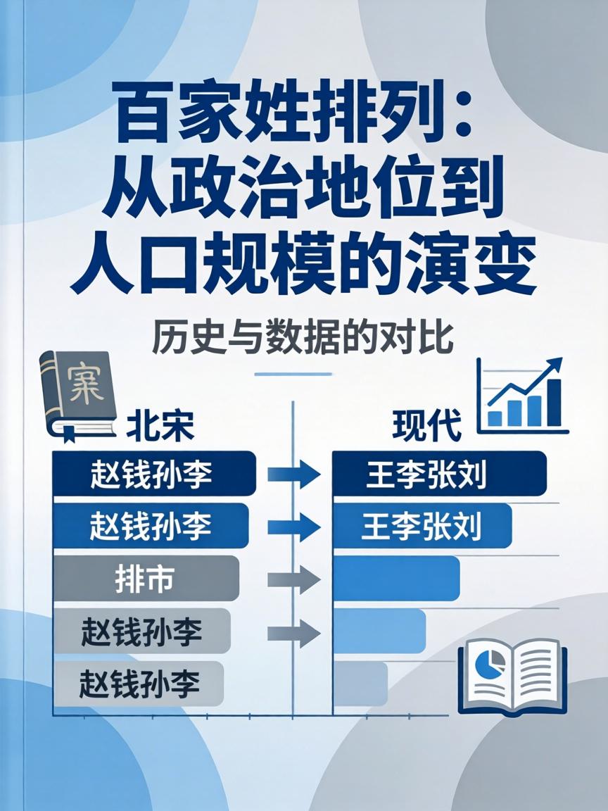 百家姓前100名怎么排的(百家姓排名1一100名人口数量) 百家姓前100名怎么排的(百家姓排名1一100名人口数量)