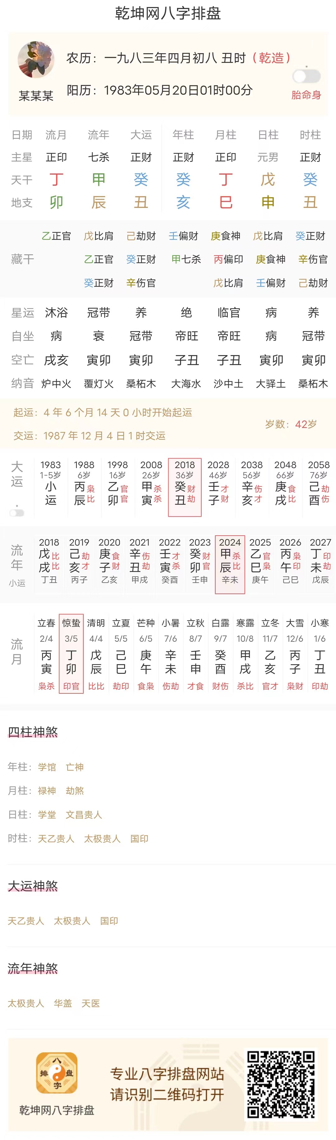 农历八字免费算命详解(免费算命不付费2023)