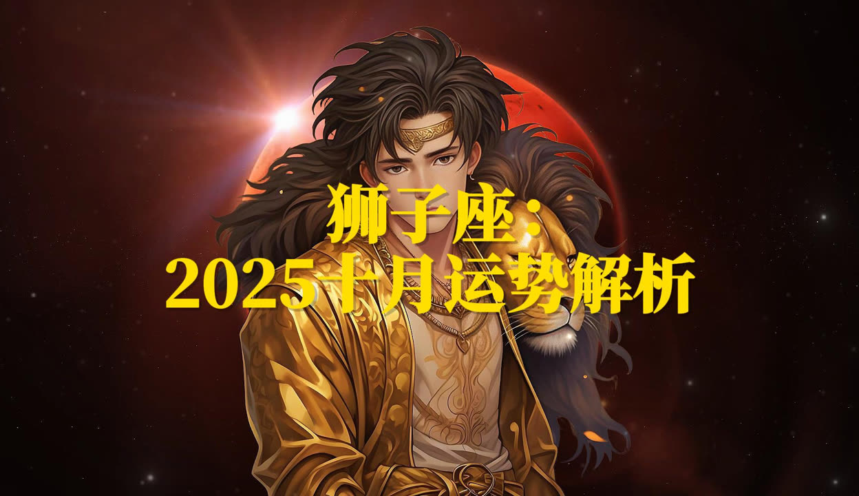 狮子座十月运势查询(狮子座10月运势关键点)