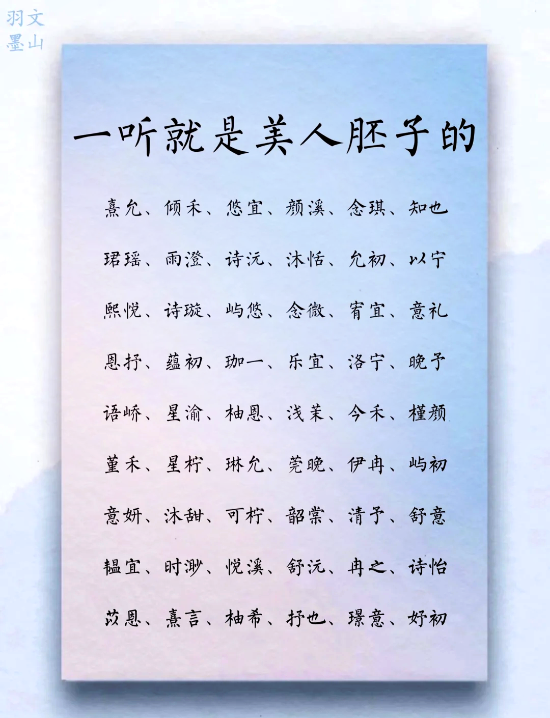 思月名字的寓意女孩(思月名字的寓意女孩名字大全)