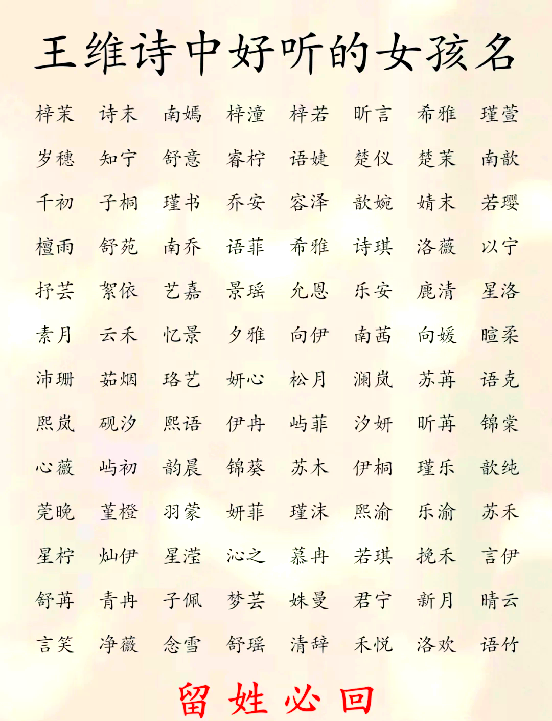 起名字女孩测试打分免费测试(取名字大全免费测试) 起名字女孩测试打分免费测试(取名字大全免费测试)